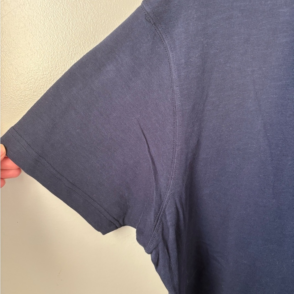 NWT men’s Navy Blue Short Sleeve Tee by Time Catcher Small cotton - Picture 5 of 11